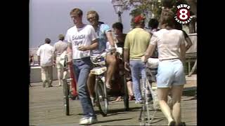 Sunshine pedicabs in San Diego 1984 [upl. by Anivle]