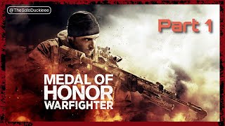 Medal of Honor Warfighter Part 1 Walkthrough 60 FPS [upl. by Osric]