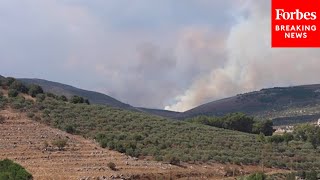 Israeli Air Strikes Continue Against Southern Lebanon [upl. by Lectra545]