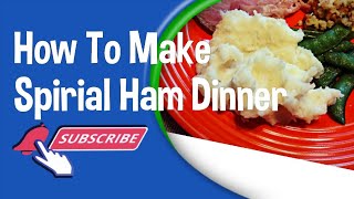 How To Prep A Spiral Ham Dinner dinner lettuceeat ham [upl. by Hen133]