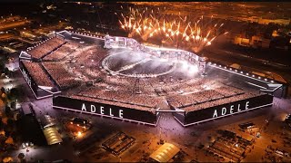 Rolling in the deep live with fireworks Adele in München 2024 4K [upl. by Mufinella]