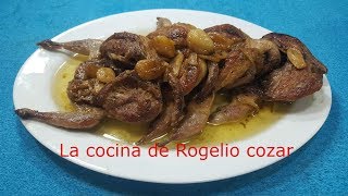 CODORNICES AL AJILLO 2019 RECETA FÁCIL [upl. by Jeniffer]