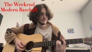 The Weekend by Modern Baseball guitar tutorial [upl. by Schouten763]