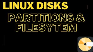 Linux Disk Partitioning and filesystem [upl. by Enylecoj]