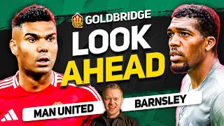 START Ugarte amp Collyer Manchester United vs Barnsley Goldbridge Preview [upl. by Nebuer]