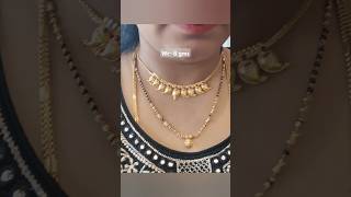 👌Simple amp Elegant Gold Light Weight Mango Design Necklace only 8 gms✨️saishwethavlogs [upl. by Anyah]