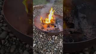 Fire pit 🔥 firepits firepit [upl. by Sheeree]