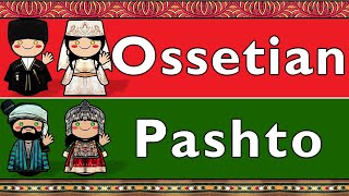 EASTERN IRANIAN OSSETIAN amp PASHTO [upl. by Edmonda]