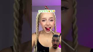 makeup tutorial tiktok dance funny comedy [upl. by Hgielime]