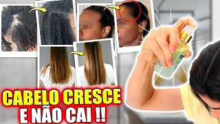 ELAS USARAM ESSE PRODUTO CABELO CRESCE BASTANTE E NÃO CAI [upl. by Peskoff]