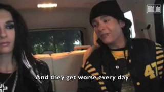 Bild  Tokio Hotel Making Fun of Themselves English Subs [upl. by Ridglea915]