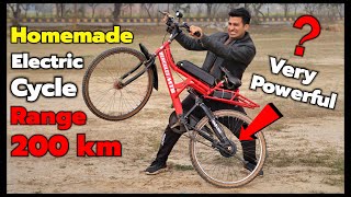 पुरानी Cycle को बनाया Motor Cycle इतनी Powerful होगी उम्मीद नही थी [upl. by Ishmul476]