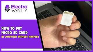 How To Put Micro Sd Card In Computer Without Adapter [upl. by Herb]