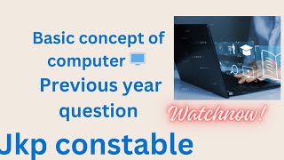 basic concept of computer  previous year questions  jkp constable  jkssb [upl. by Garnette]