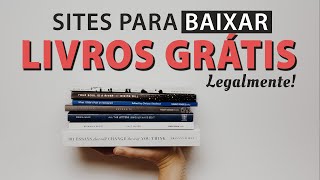 9 SITES PARA BAIXAR LIVROS GRÁTIS LEGALMENTE Várias Áreas [upl. by Llertal]