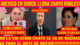 EN SHOCK SUPLICA CHAYO ROBLES PRISION PREVENTIVA SE LA CHING4 ¡IRA DE REGRESO A LA CARCEL TOMALA [upl. by Yecnahc]