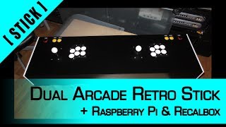 Arcade Stick Mod Part 11 Dual Arcade Retro Stick [upl. by Cyrill]