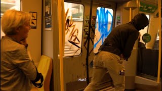 YOKER VS STOCKHOLM Graffiti bombing [upl. by Ycrep971]