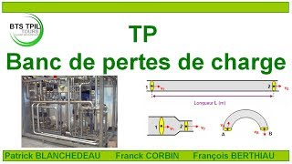 TP Mesure de pertes de charge BTS TPIL [upl. by Alehs]