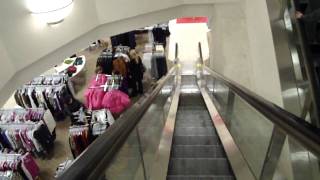 Single File Westinghouse Escalators at JCPenney Smith Haven Mall Lake Grove NY [upl. by Akemrej]