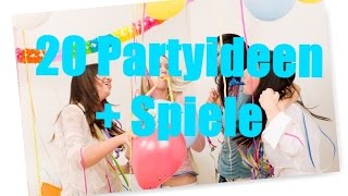 20 Partyideen  Spiele Sopl [upl. by Aseen]