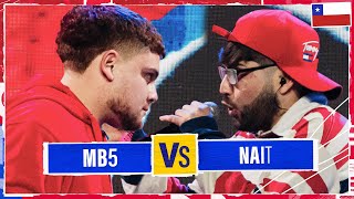 MB5 vs NAIT  Octavos  Red Bull Batalla Final Nacional Chile 2024 [upl. by Ineslta]