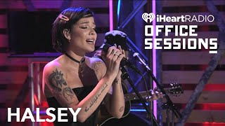 Halsey Performs Graveyard Live at iHeartRadio Office Sessions [upl. by Shiff153]