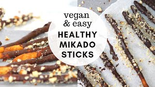 VEGAN MIKADO STICKS Healthy  Easy [upl. by Yllut]