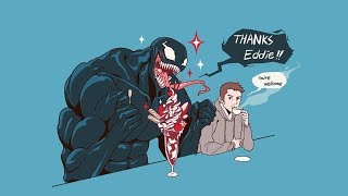 Funny Venom Comics Hey Buddy [upl. by Pacifa728]