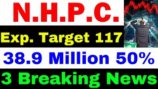 बुरी खबर  NHPC Share News  NHPC Share News Today  NHPC Share Latest News [upl. by Ahso]