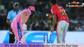 IPL 2019 Ashwin Mankades Butler but its not his first time [upl. by Strickland]