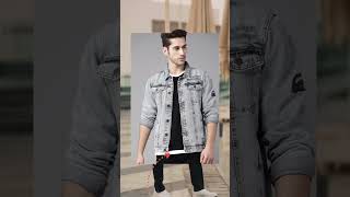 Denim jacket Tips mensfashion fashion mensfashionworld [upl. by Nadean]