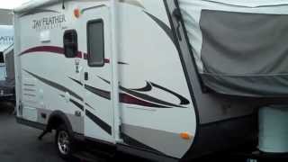 Jayco RV 2013 Jay Feather X17A Hybrid Travel Trailer at Valley RV Supercenter [upl. by Ranitta]