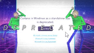 D E P R E C A T E D  V I B I N  T O quotCortana in Windows as a standalone app is deprecatedquot [upl. by Noeruat]