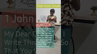 1 John 2  1 Calendar Daily Verses From Bethel AG Church International Worship Centre By Tarishi [upl. by Ulla]