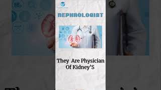 Nephrologist vs Urologist healthcare kidneydisease doctor shorts youtubeshorts [upl. by Nylavad]