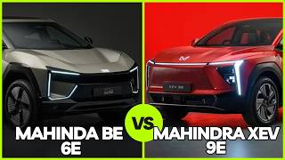 Mahindra BE 6e vs Mahindra XEV 9e Detailed Comparison amp Performance Review 2024 [upl. by Floro782]