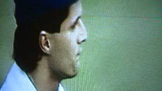 SlowMotion Jose Canseco Getting Hit In Head With Ball Bouncing Over Wall [upl. by Halyak]