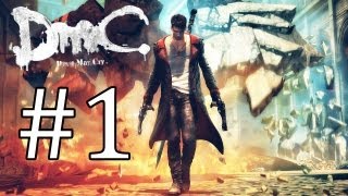 DMC Devil May Cry Playthrough Partie 1 HD [upl. by Dnomed]