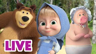 🔴 LIVE STREAM 🎬 Masha and the Bear 🤗 Spending Time Together 😍🫂 [upl. by Vinay]