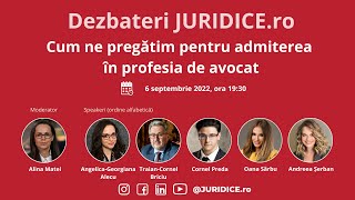 Cum ne pregătim pentru admiterea în profesia de avocat ediția 547 [upl. by Isidoro]