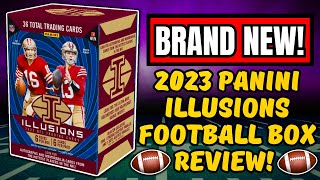 2023 PANINI ILLUSIONS FOOTBALL BLASTER BOX REVIEW🏈 THESE ARE BETTER THAN MEGAS🔥 [upl. by Maddi778]