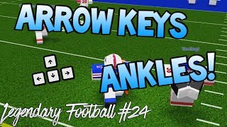 ARROW KEYS ANKLES Legendary Football Funny Moments 24 [upl. by Janeczka]