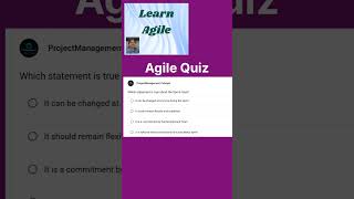 Which statement is true about the Sprint Goal  Scrum Master Interview  Agile Quiz [upl. by Saunders]