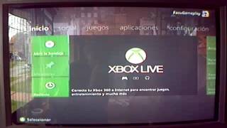 Demostración de que NO de pueden pasar juegos por pendrive a Xbox 360 original sin chipear [upl. by Neumark]