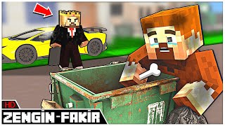 MİNECRAFT ZENGİN VE FAKİR HAYATI FİLMİ 😱  Minecraft [upl. by Adnoval66]