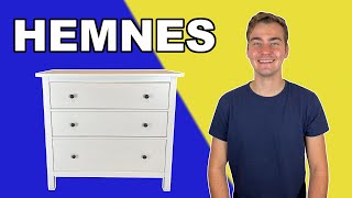 UPDATED  HEMNES 3 Drawer Chest IKEA Tutorial [upl. by Etiam123]