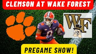 CLEMSON at WAKE FOREST PREGAME SHOW [upl. by Anivram367]