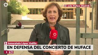 CSIF convoca protestas por desacuerdos en el concierto sanitario de MUFACE [upl. by Nedrob]