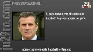 Intercettazioni Inedite Bergamo e Facchetti del 10105 [upl. by Ena]